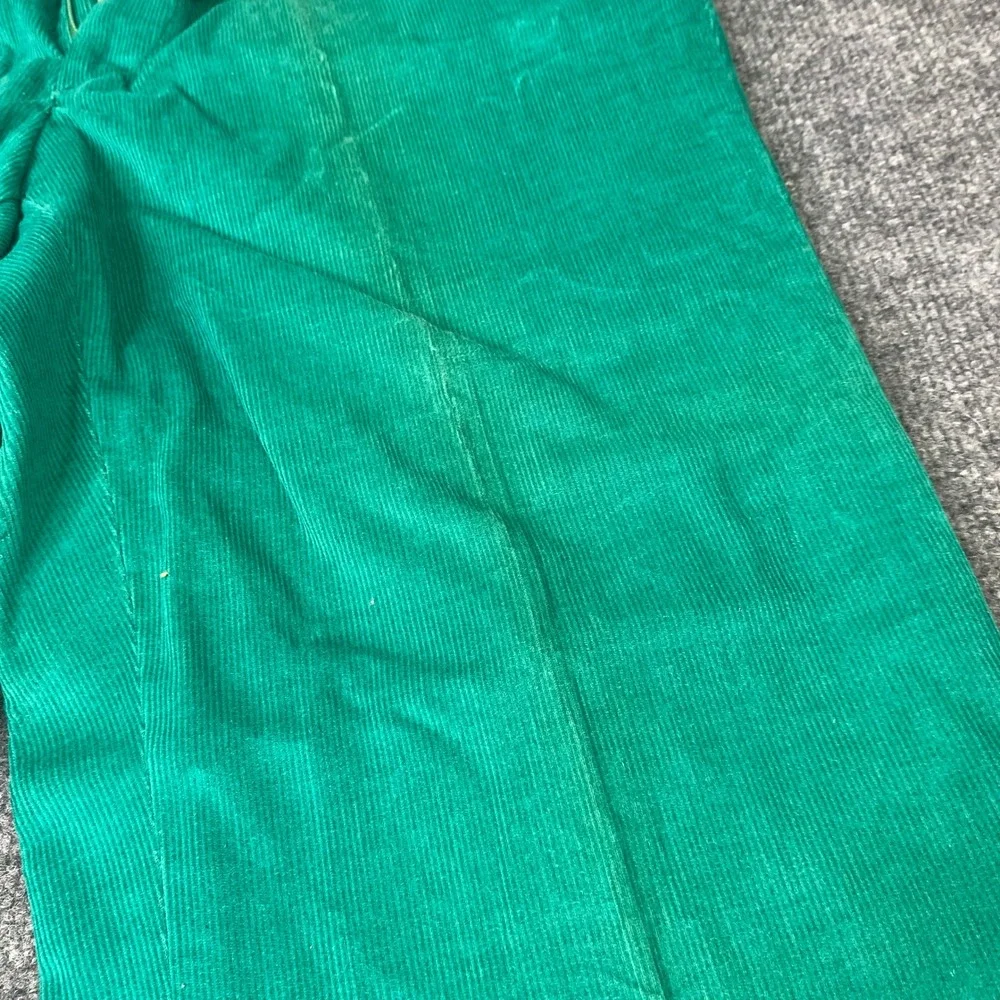 Vintage Pen West Pendleton Green Corduroy Pants Straight Leg Trousers Emerald